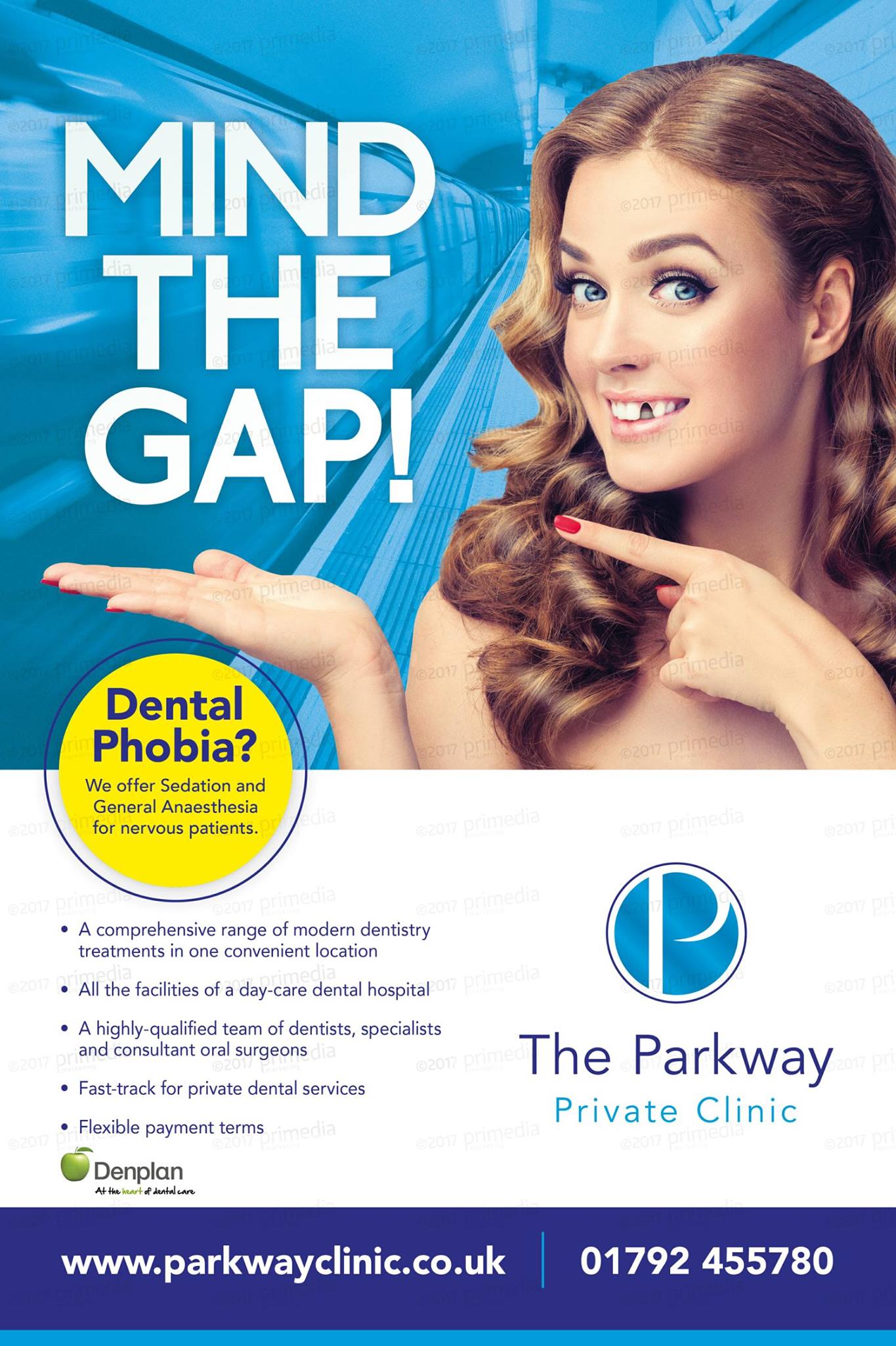 geekabite website design marketing example: mind the gap